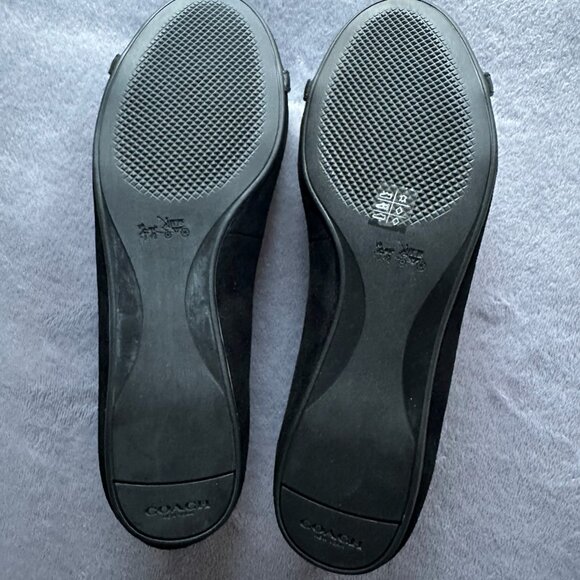 Coach Black Leila Ballet Flats - Picture 3 of 4